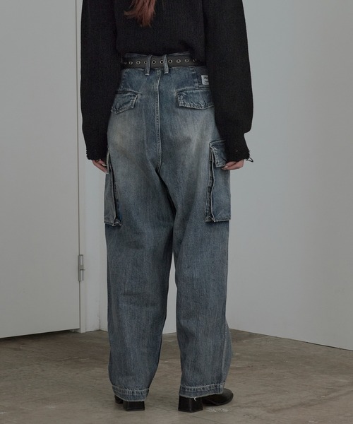 Liberaiders/リベレイダース DENIM CARGO PANTS ペインター カーゴ