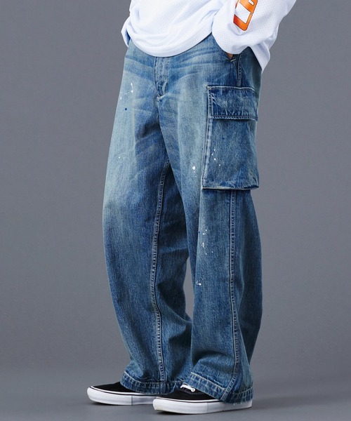 セール】Liberaiders/リベレイダース DENIM CARGO PANTS ペインター