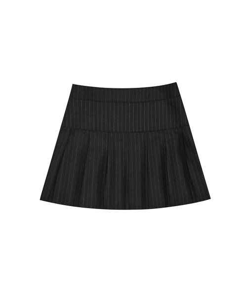 LUVISTRUE(ラヴイズトゥルー)の「WO PLEATS SKIRT(NAVY)(スカート・レディース・その他・SMALL/MEDIUM)」の1枚目の写真