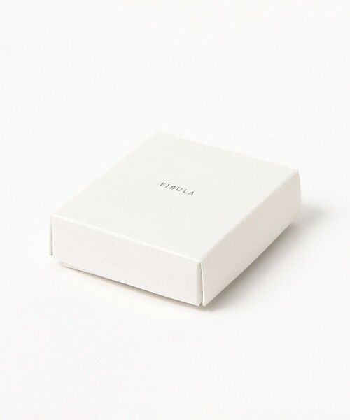 Demi-Luxe BEAMS（デミルクス ビームス）の「FIBULA / オニキス×クリスタル ネックレス シルバー（ネックレス・レディース・シルバー・ONE SIZE）」の2枚目の写真