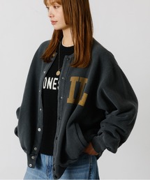 REMI RELIEF | 別注【REMI RELIEF / レミレリーフ】ノンストレス起毛裏毛 スタジアムジャンパー / スウェット スタジャン / SP加工(スウェット)