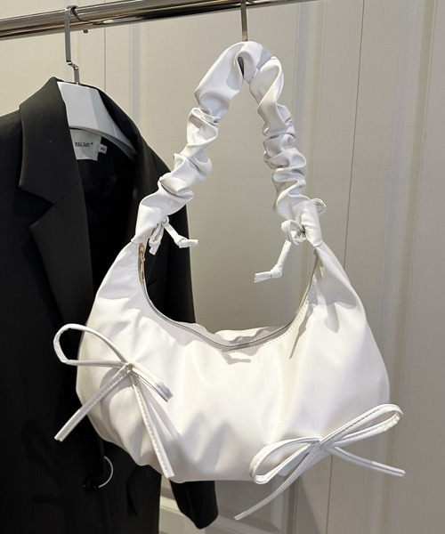 Miniministore(ミニミニストア)の「ショルダーバッグ 3way リボンバッグ(ショルダーバッグ・レディース・ブルー/シルバー/ピンク/ホワイト・FREE)」の7枚目の写真
