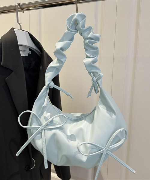 Miniministore(ミニミニストア)の「ショルダーバッグ 3way リボンバッグ(ショルダーバッグ・レディース・ブルー/シルバー/ピンク/ホワイト・FREE)」の19枚目の写真