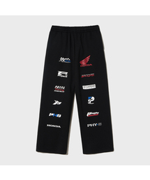 HONDA MOTORCYCLE（ホンダモーターサイクル）の「Logo Artwork Sweat Pants Black（スウェットパンツ）」