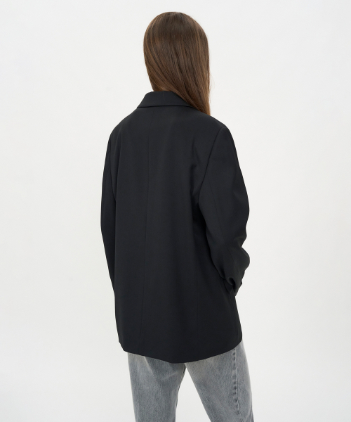 INSILENCE WOMEN（インサイレンスウーマン）の「ミニマルオーバーサイズブレザーBLACK（テーラードジャケット・レディース・その他・X-SMALL/SMALL/MEDIUM）」の7枚目の写真