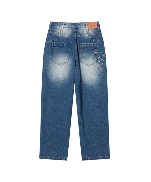 NYXX(エヌワイエックスエックス)の「DALGOMM DENIM PANTS WASHED BLUE(デニムパンツ・レディース・その他・SMALL/MEDIUM)」の2枚目の写真