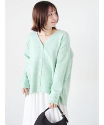 Te chichi TERRASSE | 起毛ジャカードVネックニットカーディガン(カーディガン/ボレロ)