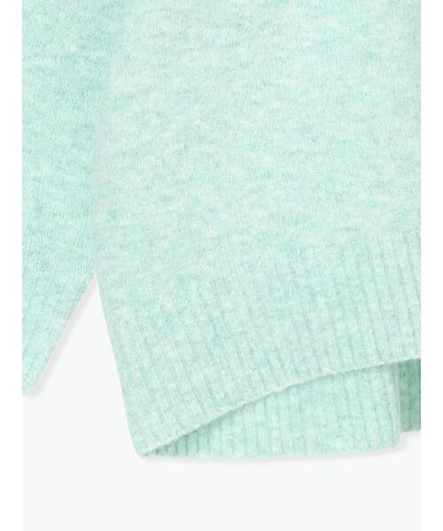 Te chichi TERRASSE（テチチテラス）の「起毛ジャカードVネックニットカーディガン（カーディガン/ボレロ・レディース・グリーン/オレンジ/ベージュ/チャコールグレー・F）」の12枚目の写真