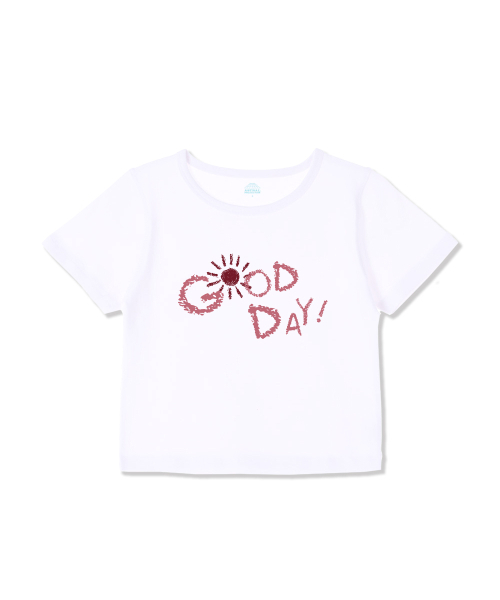 ASTRAL PROJECTION(アストラルプロジェクション)の「グッドデイスーピマスパンクロップTシャツ_ホワイト(Tシャツ/カットソー・レディース・その他・MEDIUM/SMALL/LARGE)」の2枚目の写真