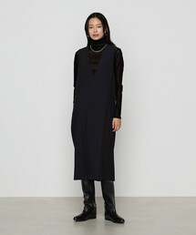COMME CA | 〔 TALLサイズ 〕 トリアセボディシェルピーチ ワンピース(ワンピース)