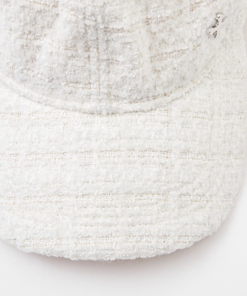 tweed classical logo cap（キャップ）｜andwang（アンドワン）の