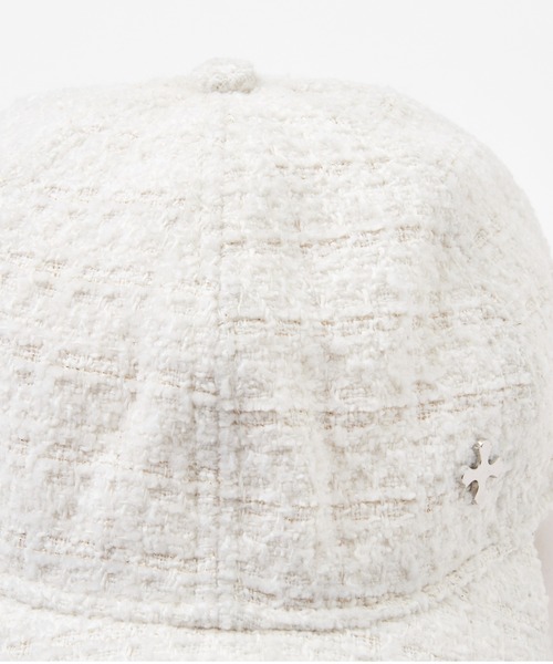 tweed classical logo cap（キャップ）｜andwang（アンドワン）の