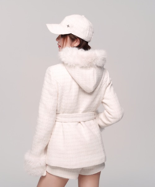 tweed classical logo cap（キャップ）｜andwang（アンドワン）の