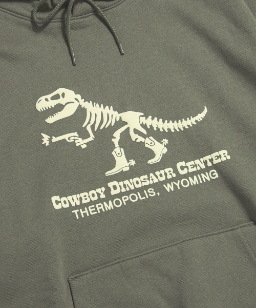 ESPIONAGE（エスピオナジ）の「CDC T-Rex Heavyweight Hoodie Earth（スウェット・メンズ・その他・MEDIUM/LARGE/X-LARGE）」の5枚目の写真
