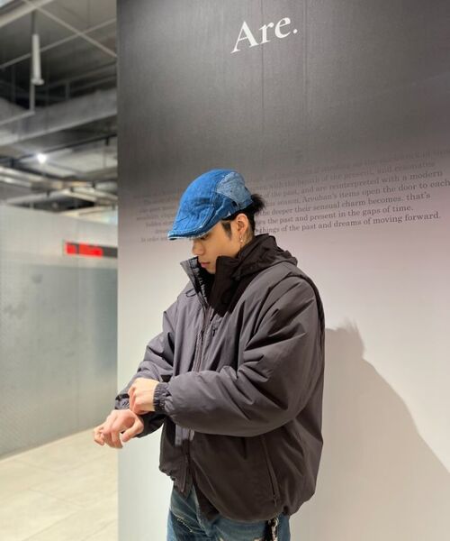AREUBAN(アルバン)の「ユーティリティパディッドベストジャケット_パープルブラウン(ダウンジャケット/コート・メンズ・パープル系その他2・2/3)」の10枚目の写真