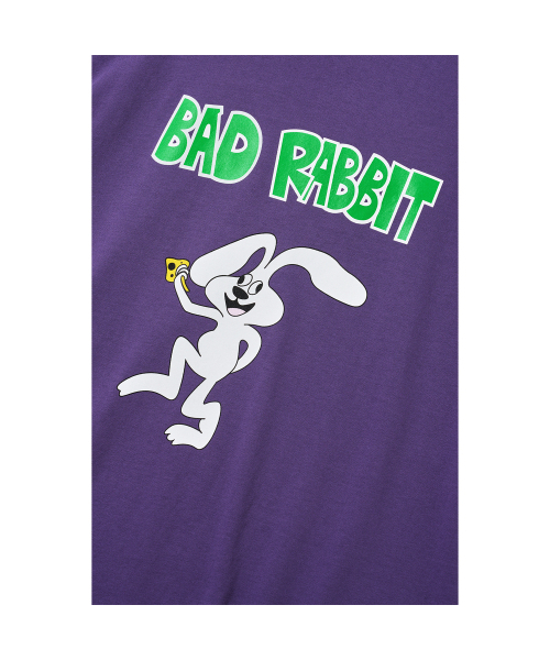 THE SCOT WRECK(ザ スコットレック)の「BAD RABBIT(Tシャツ/カットソー・レディース・パープル・MEDIUM/LARGE/X-LARGE)」の4枚目の写真