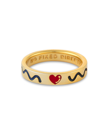 DOODLE RNG(4mm) SILVER925(18K GOLD PLATED)