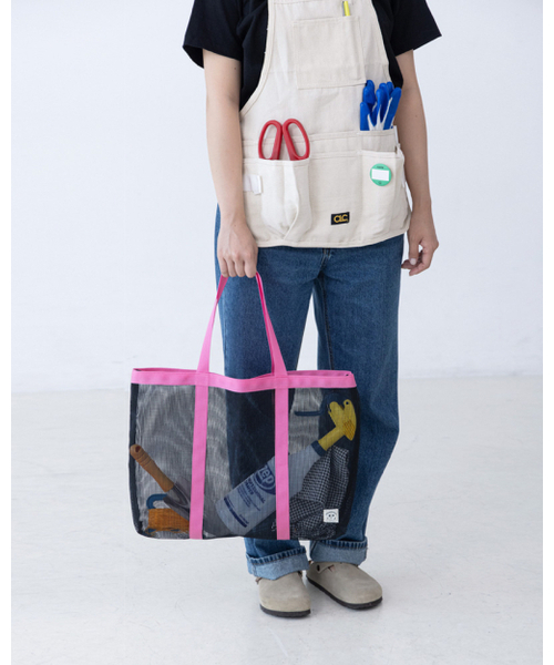HOWKIDSFUL(ハウキッズフル)の「NET BAG (PINK)(ショルダーバッグ・レディース・その他・FREE)」の3枚目の写真