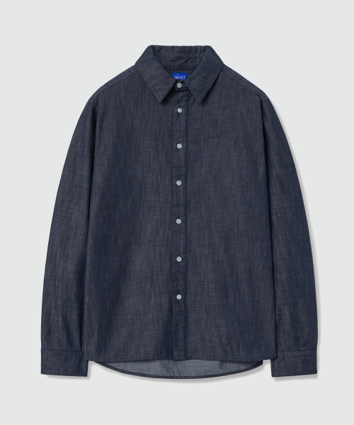 DECET(デケト)の「Denim Shirts DCSH001Indigo(シャツ/ブラウス・レディース・その他・MEDIUM)」の1枚目の写真