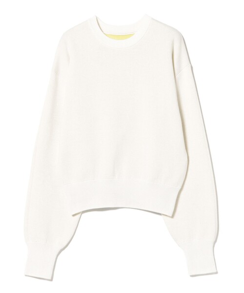 BEAMS HEART（ビームスハート）の「配色リバーシブル ニットプルオーバー（ニット/セーター・レディース・グレー/チャコールグレー/ホワイト系その他5・FREE）」の18枚目の写真