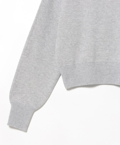 BEAMS HEART（ビームスハート）の「配色リバーシブル ニットプルオーバー（ニット/セーター・レディース・グレー/チャコールグレー/ホワイト系その他5・FREE）」の7枚目の写真