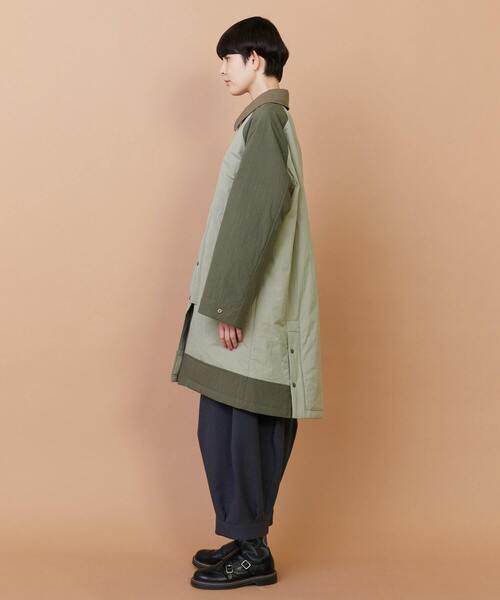 FRAPBOIS(フラボア)の「ハンティングコート(その他アウター・レディース・ネイビー/カーキ・1/2)」の4枚目の写真