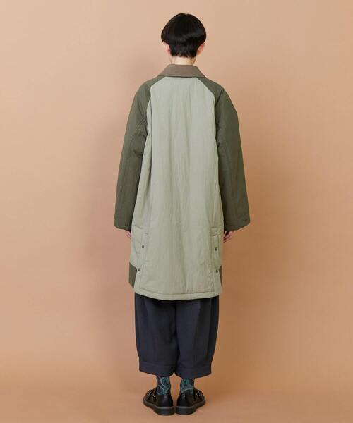 FRAPBOIS(フラボア)の「ハンティングコート(その他アウター・レディース・ネイビー/カーキ・1/2)」の5枚目の写真