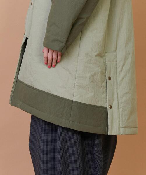 FRAPBOIS(フラボア)の「ハンティングコート(その他アウター・レディース・ネイビー/カーキ・1/2)」の9枚目の写真