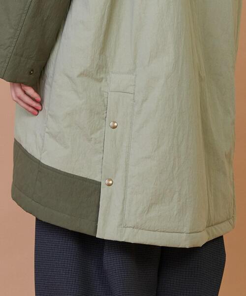 FRAPBOIS(フラボア)の「ハンティングコート(その他アウター・レディース・ネイビー/カーキ・1/2)」の10枚目の写真