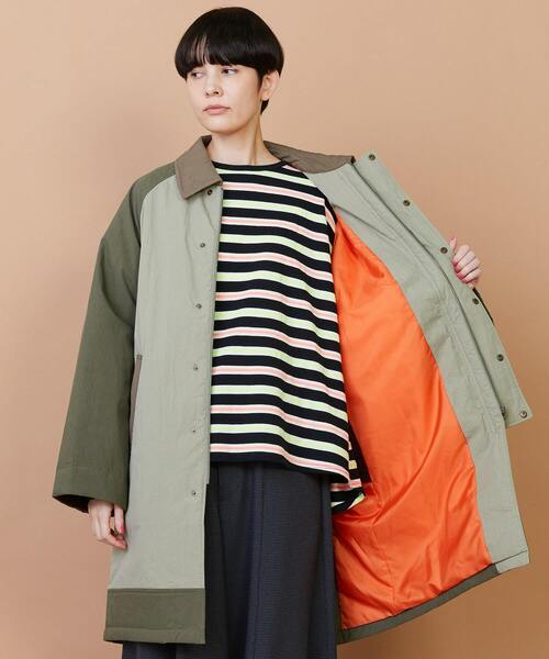 FRAPBOIS(フラボア)の「ハンティングコート(その他アウター・レディース・ネイビー/カーキ・1/2)」の13枚目の写真