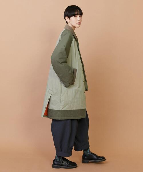 FRAPBOIS(フラボア)の「ハンティングコート(その他アウター・レディース・ネイビー/カーキ・1/2)」の16枚目の写真