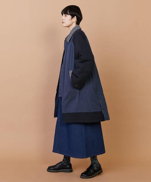 FRAPBOIS(フラボア)の「ハンティングコート(その他アウター・レディース・ネイビー/カーキ・1/2)」の20枚目の写真