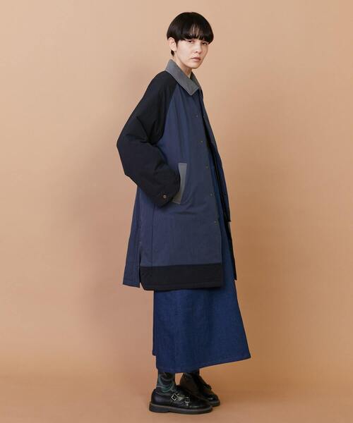 FRAPBOIS(フラボア)の「ハンティングコート(その他アウター・レディース・ネイビー/カーキ・1/2)」の22枚目の写真