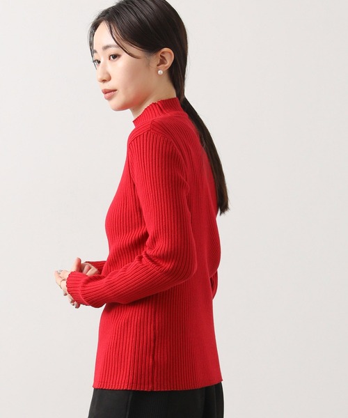 Gready Brilliant（グレディブリリアン）の「リブハイネック袖口ラメニット（ニット/セーター・レディース・アイボリー/ブラウン/レッド・FREE）」の16枚目の写真