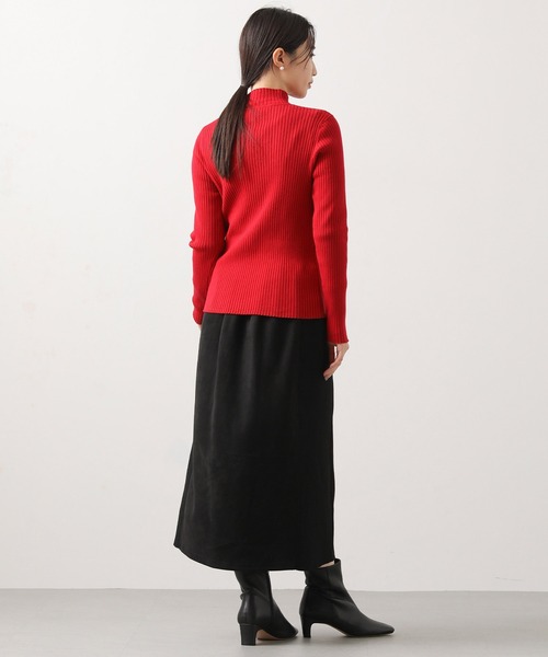 Gready Brilliant（グレディブリリアン）の「リブハイネック袖口ラメニット（ニット/セーター・レディース・アイボリー/ブラウン/レッド・FREE）」の19枚目の写真