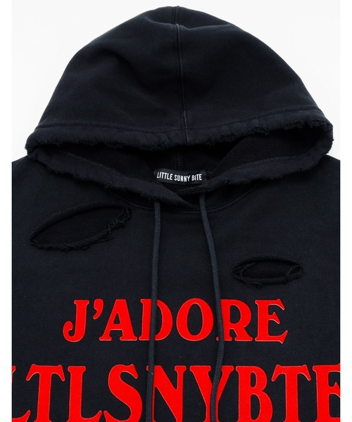 Little sunny bite(リトルサニーバイト)の「【8】【it】【Little Sunny Bite】Jadore LSB hoodie(パーカー・レディース・ブルー/ブラック/ホワイト・SMALL/MEDIUM)」の22枚目の写真