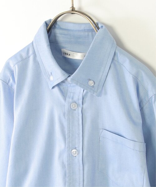 ikka（イッカ）の「【フォーマル対応】ネクタイ付きダンガリーシャツ（120~160cm）（シャツ/ブラウス・キッズ・サックスブルー・120/130/140/150/160）」の21枚目の写真