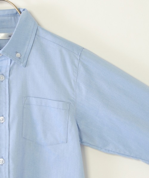 ikka（イッカ）の「【フォーマル対応】ネクタイ付きダンガリーシャツ（120~160cm）（シャツ/ブラウス・キッズ・サックスブルー・120/130/140/150/160）」の12枚目の写真