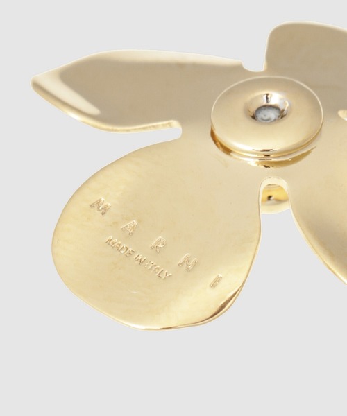 MARNI（マルニ）の「FLOWER / ピアス（ピアス（両耳用）・レディース・レッド/アイボリー・ONE SIZE）」の6枚目の写真