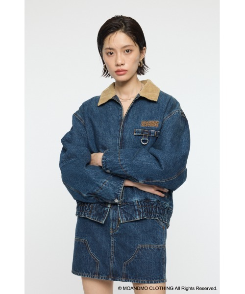 MOANDMO DENIM PADDED ジャケット（その他アウター）｜MOUSSY