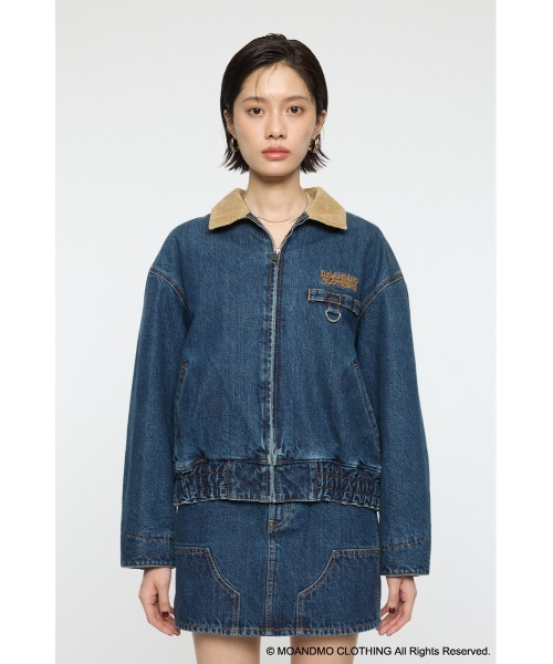 MOUSSY（マウジー）の「MOANDMO DENIM PADDED ジャケット（その他
