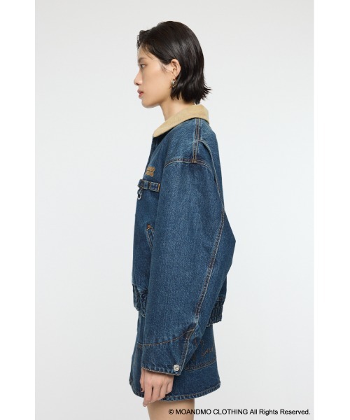 MOANDMO DENIM PADDED ジャケット（その他アウター）｜MOUSSY