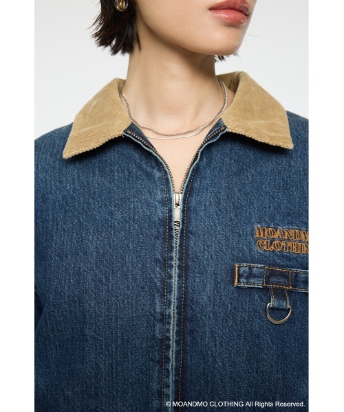 MOANDMO DENIM PADDED ジャケット（その他アウター）｜MOUSSY