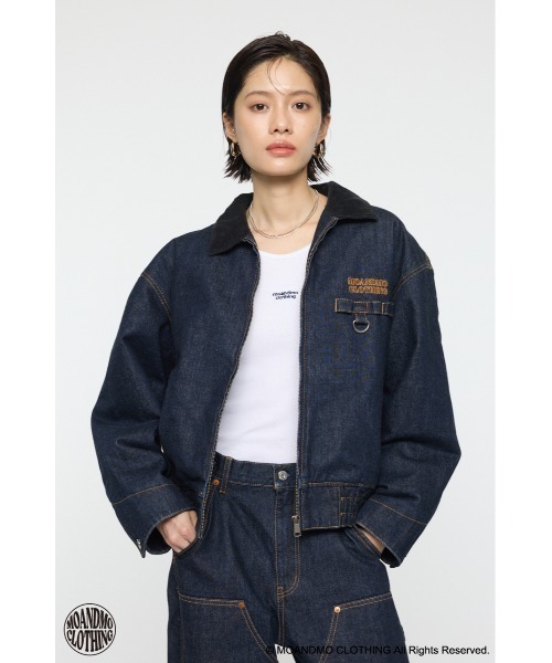 MOUSSY（マウジー）の「MOANDMO DENIM PADDED ジャケット（その他