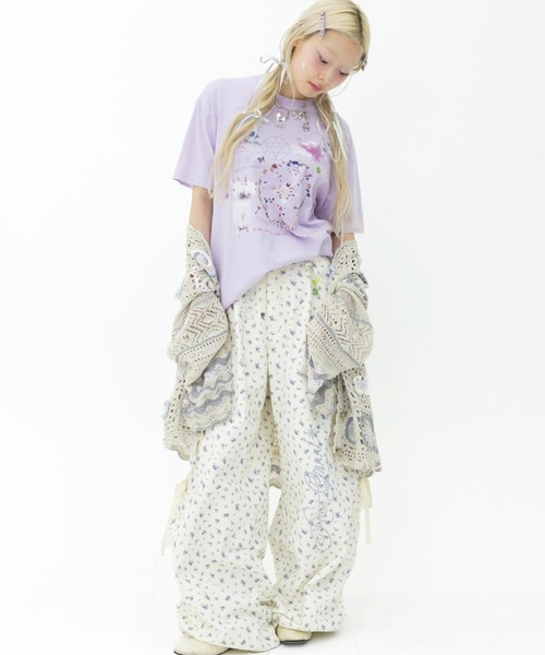 rurumu:(ルルムウ)の「rurumu:/ルルムウ/drawstring rhinestone cargo pants(その他パンツ・レディース・グレー/オリーブ/ブラック/アイボリー・L/M)」の14枚目の写真