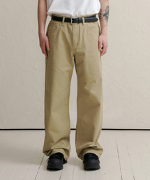 DENMADE（デンメイド）の「DEN0601 Extra Wide Cotton Pants(Beige)（その他パンツ）」