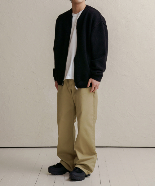DENMADE(デンメイド)の「DEN0601 Extra Wide Cotton Pants(Beige)(その他パンツ・メンズ・その他・M/L/XL/S)」の3枚目の写真