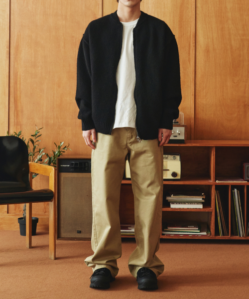 DENMADE(デンメイド)の「DEN0601 Extra Wide Cotton Pants(Beige)(その他パンツ・メンズ・その他・M/L/XL/S)」の6枚目の写真