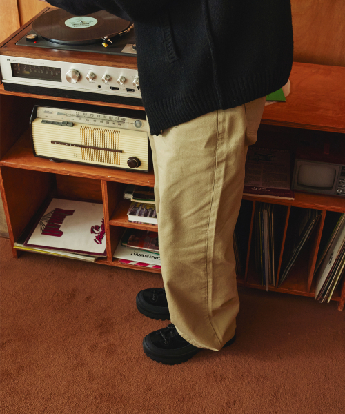 DENMADE(デンメイド)の「DEN0601 Extra Wide Cotton Pants(Beige)(その他パンツ・メンズ・その他・M/L/XL/S)」の8枚目の写真