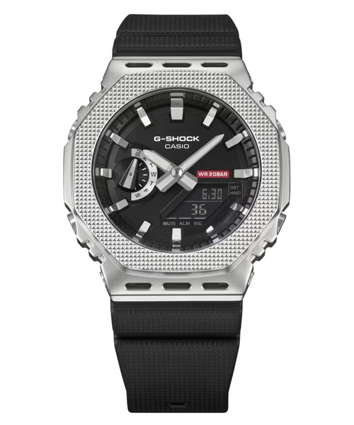 G-SHOCK（ジーショック）の「G-SHOCK/ジーショック 腕時計 GM-2100M-1AJF（アナログ腕時計・メンズ・シルバー・FREE）」の3枚目の写真